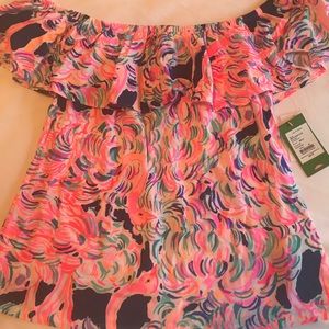 Lily Pulitzer La Fortunate Top - Pelican Pink